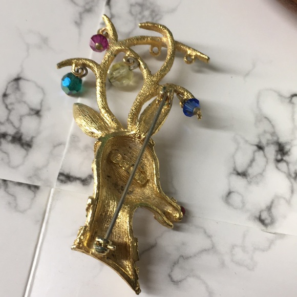 🖤1950s MYLU signed brooch - Picture 9 of 16